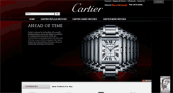Desktop Screenshot of copycartierwatches.com