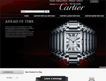 Tablet Screenshot of copycartierwatches.com